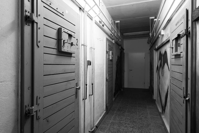 Arrestzellen in Prora